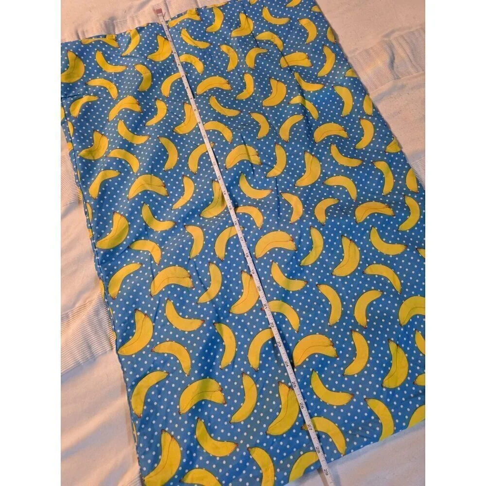 Hot Now Banana Fruit Print Novelty Pillowcase Maximalist